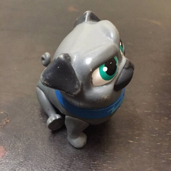 Gray Dog Action Figure Toy - Picture 3 of 5